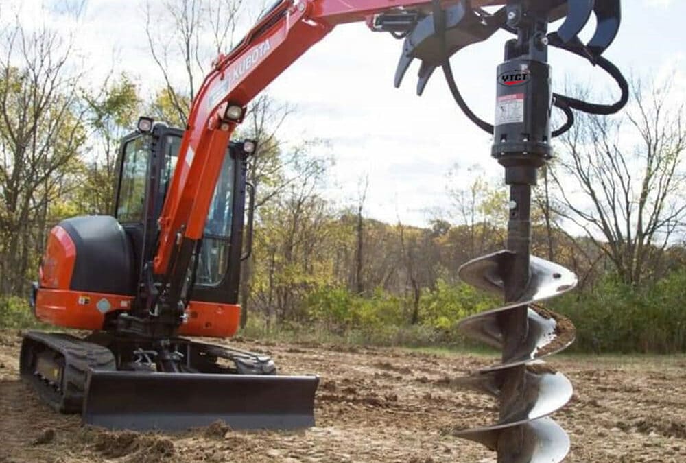 The Power of the Hydraulic Earth Auger Drill Attachment for Excavators