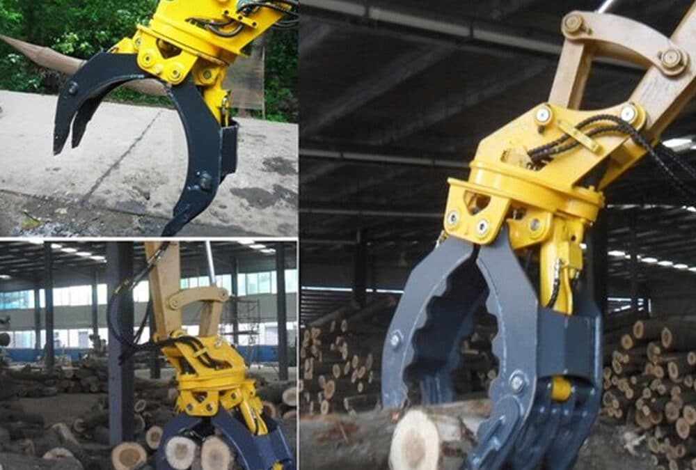 The Uses of Lumber or Log Grapple Attachment for Excavators