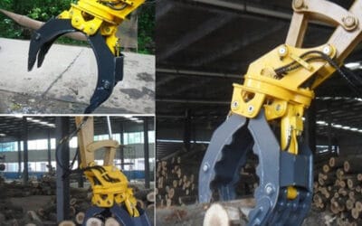 The Uses of Lumber or Log Grapple Attachment for Excavators