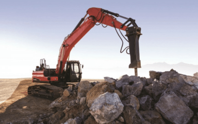 Hydraulic rock breaker and its uses in many fields!